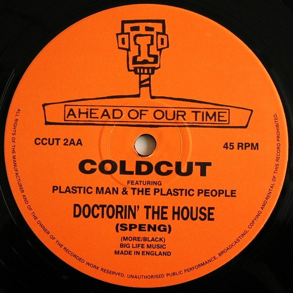 Coldcut - Doctorin' The House (12") (Very Good Plus (VG+)) - Image 4