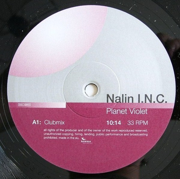 Nalin Inc. - Planet Violet (12") (Very Good Plus (VG+)) - Image 3