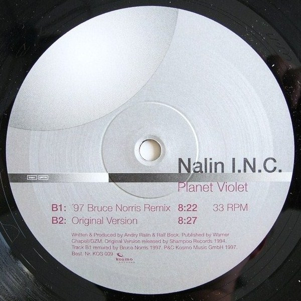 Nalin Inc. - Planet Violet (12") (Very Good Plus (VG+)) - Image 4