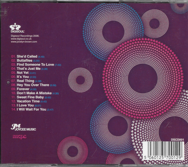 Jocelyn Brown - Unreleased (CD, Album) (Near Mint (NM or M-)) - Image 2