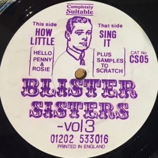 Blister Sisters - Volume 3 (12") (Very Good Plus (VG+))