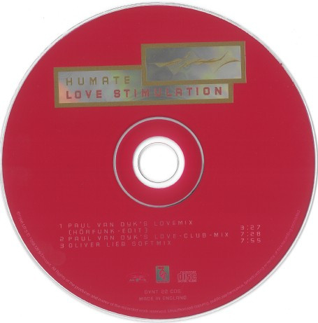Humate - Love Stimulation (CD, Single) (Very Good Plus (VG+)) - Image 3