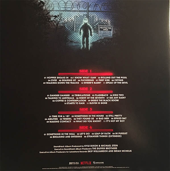 Kyle Dixon (2) & Michael Stein (9) - Stranger Things - Volume Two (A Netflix Original Series) (LP, Cle + LP, Cle + Album) (Mint (M)) - Image 3