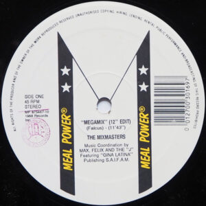D'Mixmasters - Megamix (12", P/Mixed) (Very Good Plus (VG+))