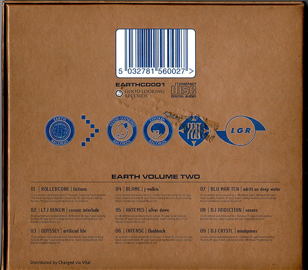 LTJ Bukem - Earth Volume Two (CD, Comp, M/Print) (Near Mint (NM or M-)) - Image 2