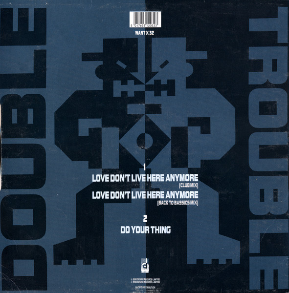 Double Trouble - Love Don't Live Here Anymore (12") (Very Good (VG)) - Image 2