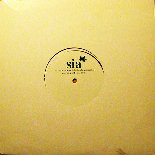 Sia - Breathe Me / Numb (10", Ltd, Promo) (Very Good Plus (VG+))