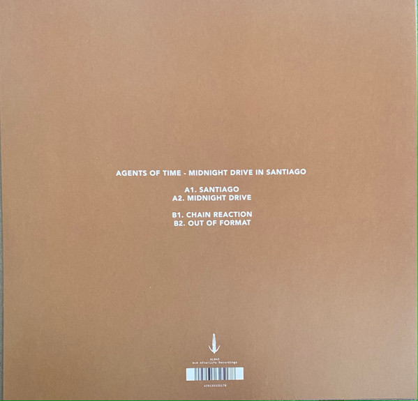 Agents Of Time - Midnight Drive In Santiago (12", EP, RP, Dar) (Mint (M)) - Image 2