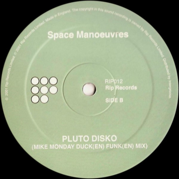 Space Manoeuvres - Pluto Disko (12") (Very Good Plus (VG+)) - Image 4