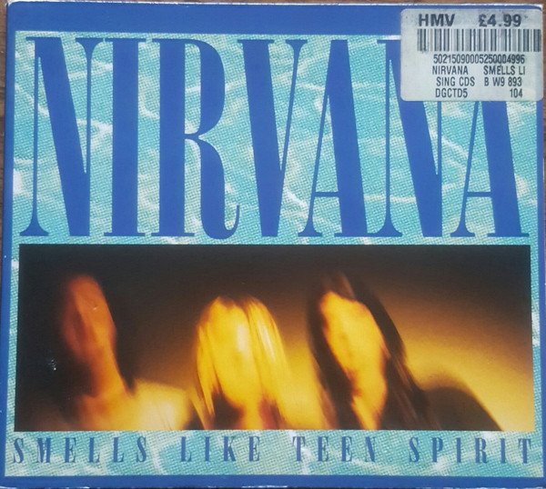 Nirvana - Smells Like Teen Spirit (CD, Single, RE, Dig) (Very Good Plus (VG+))