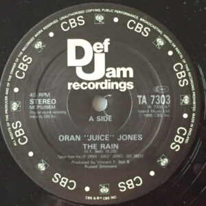 Oran 'Juice' Jones - The Rain (12", Single, Com) (Very Good Plus (VG+))