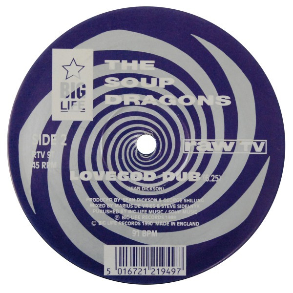 The Soup Dragons - I'm Free (12") (Very Good Plus (VG+)) - Image 4
