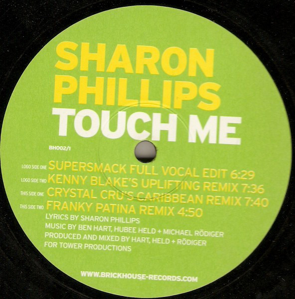 Sharon Phillips - Touch Me (12") (Very Good Plus (VG+)) - Image 2