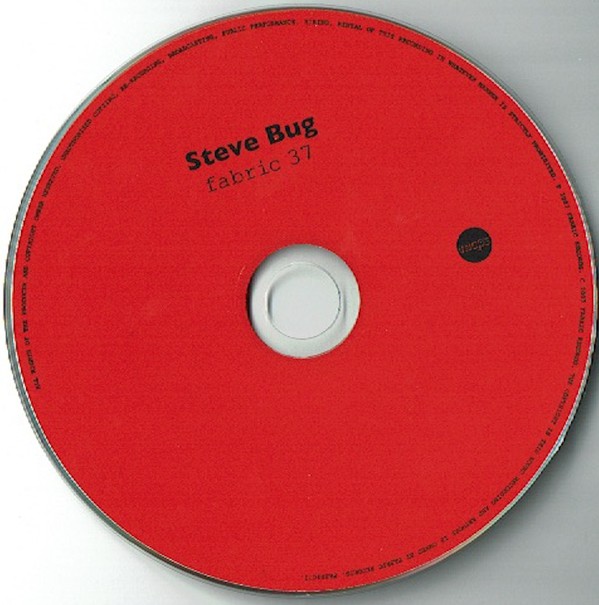Steve Bug - Fabric 37 (CD, Mixed) (Very Good Plus (VG+)) - Image 4