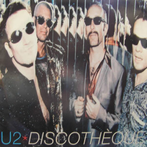 U2 - Discothèque (12", Single) (Near Mint (NM or M-))