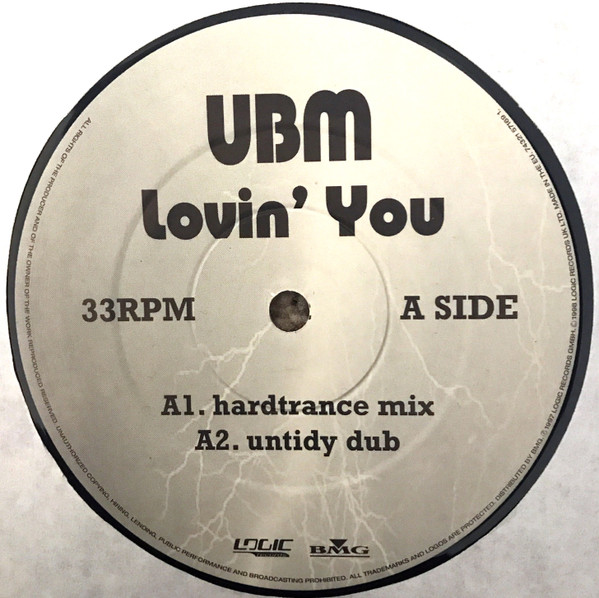 UBM - Lovin' You (12") (Very Good Plus (VG+)) - Image 3