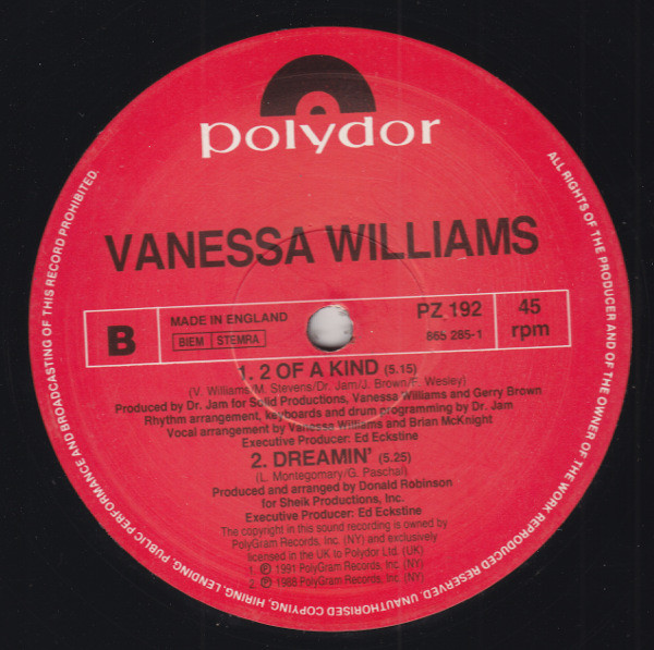 Vanessa Williams - Save The Best For Last (12") (Very Good (VG)) - Image 4