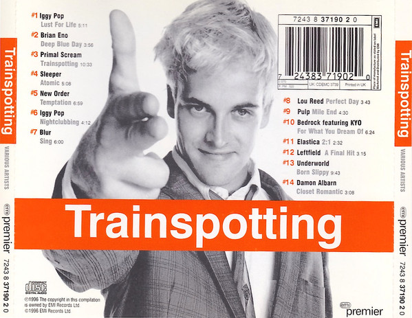 Various - Trainspotting (Music From The Motion Picture) (CD, Comp) (Near Mint (NM or M-)) - Image 2