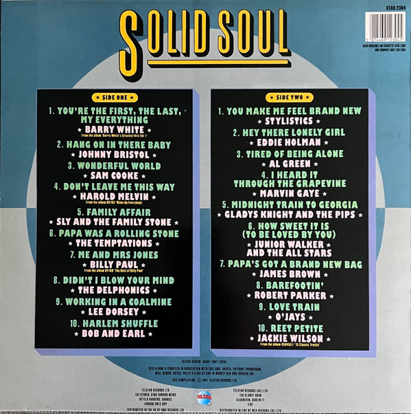 Various - Solid Soul (LP, Comp) (Very Good (VG)) - Image 2