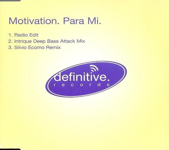 Motivation - Para Mi (CD, Single) (Near Mint (NM or M-))