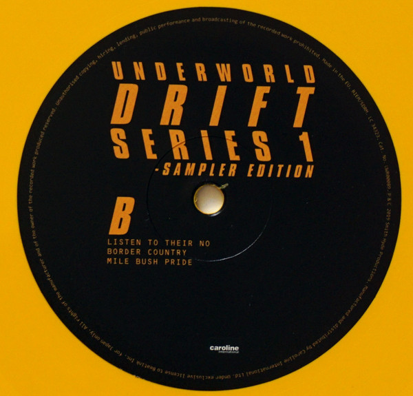Underworld - Drift Series 1 - Sampler Edition (2xLP, Ltd, Smplr, Yel) (Mint (M)) - Image 5