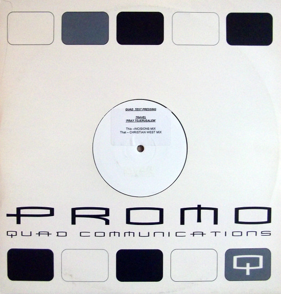 Travel - Pray To Jerusalem (12", Promo, TP, W/Lbl, Sti) (Very Good Plus (VG+)) - Image 2