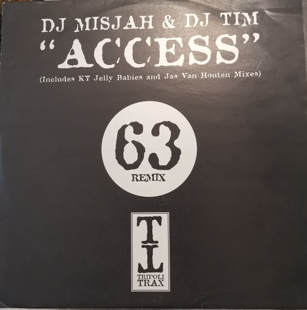 DJ Misjah & DJ Tim - Access (12", TP, 2/2) (Near Mint (NM or M-))