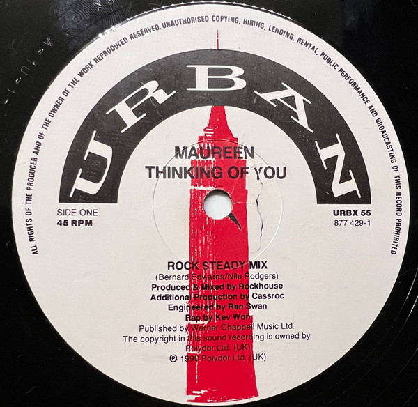 Maureen Walsh - Thinking Of You (12") (Very Good Plus (VG+)) - Image 4