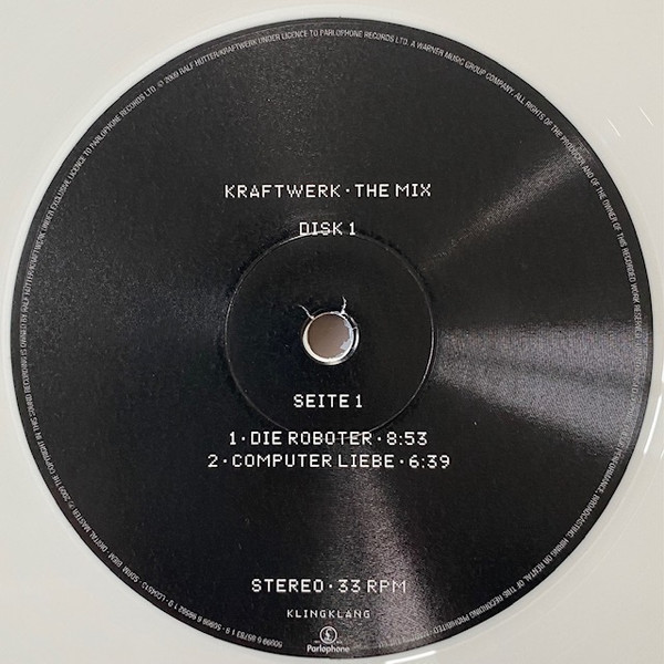 Kraftwerk - The Mix (2xLP, Album, Ltd, RE, RM, S/Edition, Whi) (Mint (M)) - Image 4