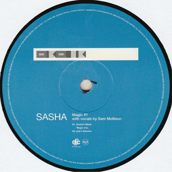 Sasha - Magic (#1) (12", Single) (Very Good Plus (VG+)) - Image 3