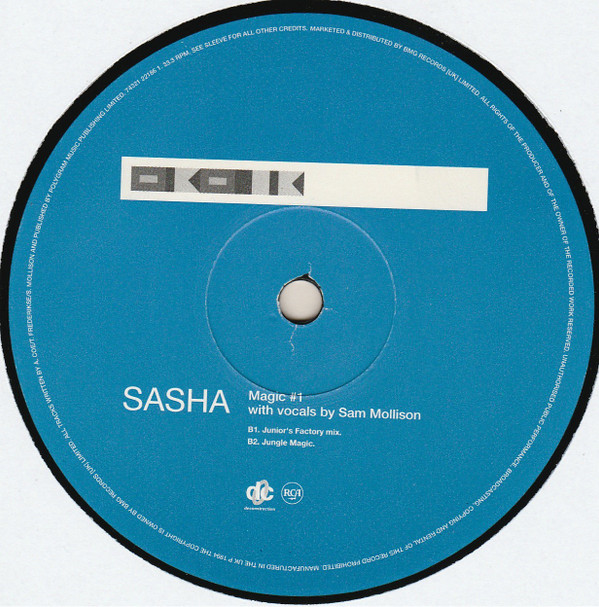 Sasha - Magic (#1) (12", Single) (Very Good Plus (VG+)) - Image 4
