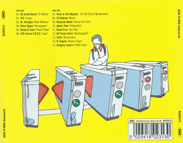 Underworld - Back To Mine (CD, Comp, P/Mixed) (Very Good Plus (VG+)) - Image 2