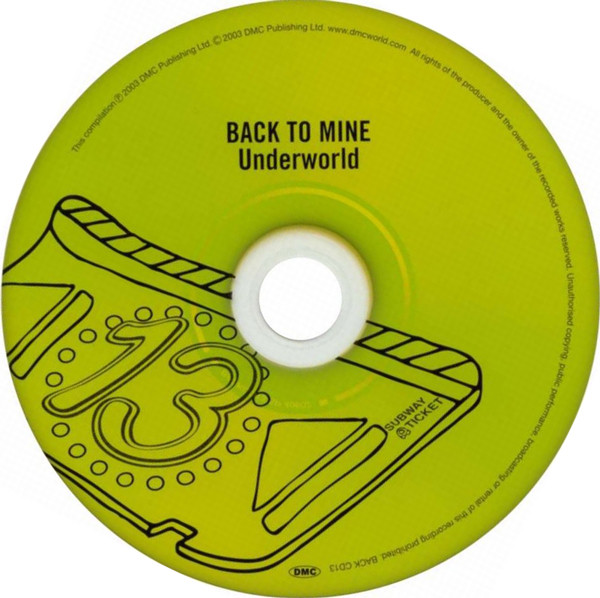 Underworld - Back To Mine (CD, Comp, P/Mixed) (Very Good Plus (VG+)) - Image 3
