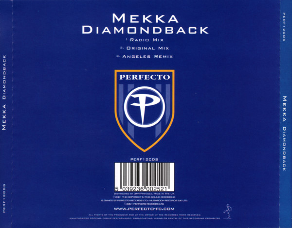 Mekka - Diamondback (CD, Single) (Near Mint (NM or M-)) - Image 2