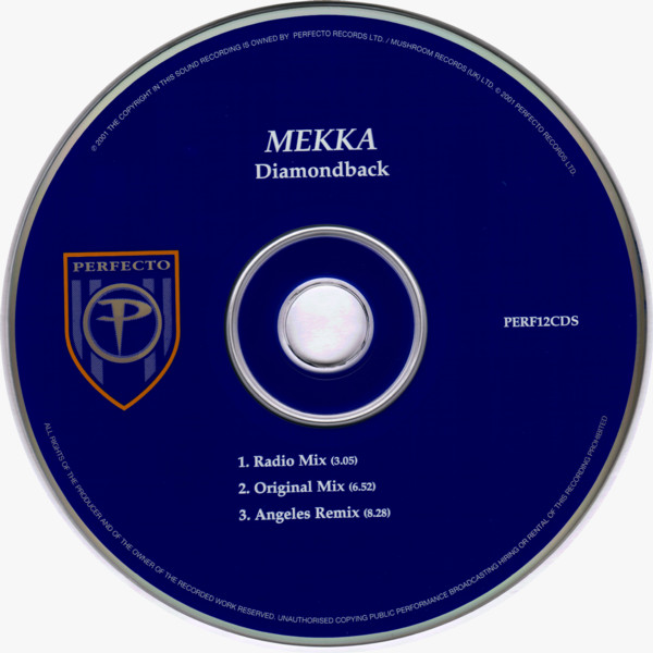 Mekka - Diamondback (CD, Single) (Near Mint (NM or M-)) - Image 5