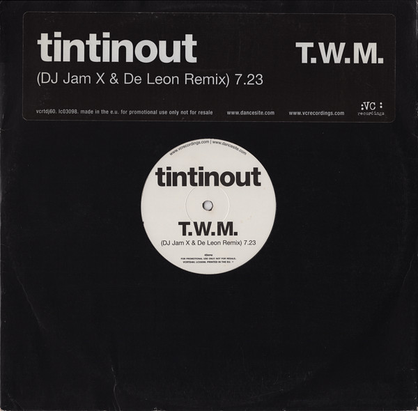 Tin Tin Out - T.W.M. (12", S/Sided, Promo) (Very Good Plus (VG+)) - Image 3