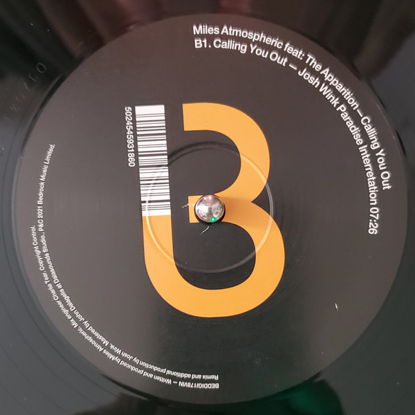Miles Atmospheric Feat: The Apparition (3) - Calling You Out (12") (Mint (M)) - Image 2