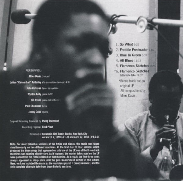 Miles Davis - Kind Of Blue (CD, Album, RE, RM) (Near Mint (NM or M-)) - Image 5