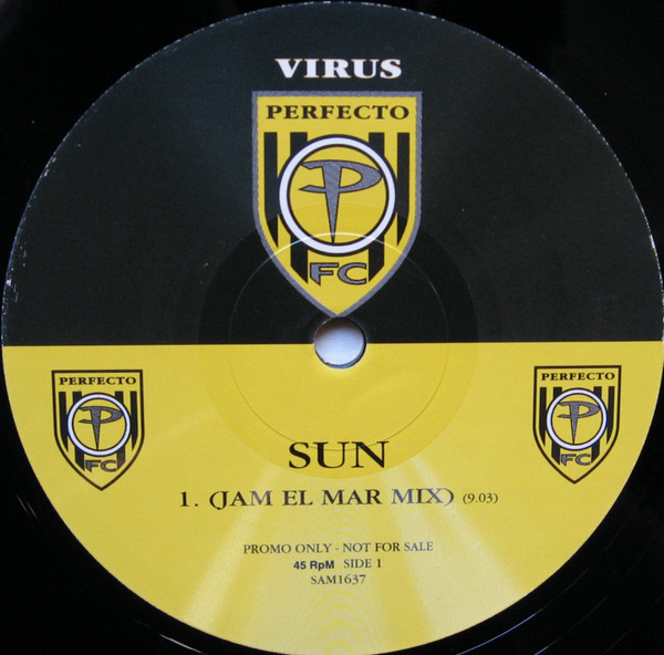 Virus - Sun (12", Promo) (Very Good Plus (VG+)) - Image 3