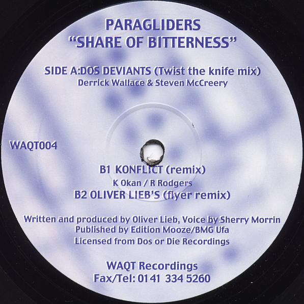 Paragliders - Share Of Bitterness (12") (Very Good Plus (VG+))
