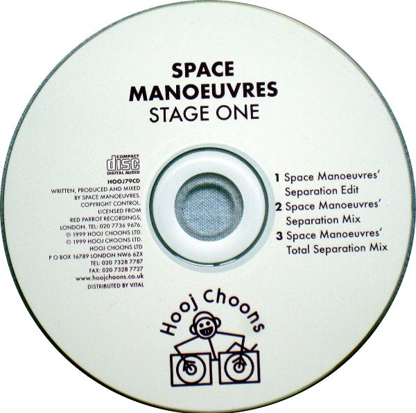 Space Manoeuvres - Stage One (CD, Single) (Very Good (VG)) - Image 4