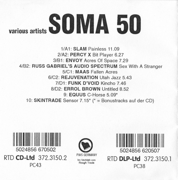 Various - 00 : 50 (CD, Comp, Promo) (Very Good Plus (VG+)) - Image 2