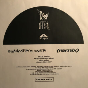 Deep Dish - Summer's Over (Remix) (12", Promo, W/Lbl) (Very Good Plus (VG+))