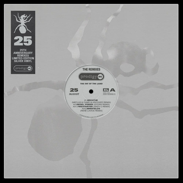The Prodigy - The Fat Of The Land (The Remixes) (12", Ltd, Sil) (Mint (M))
