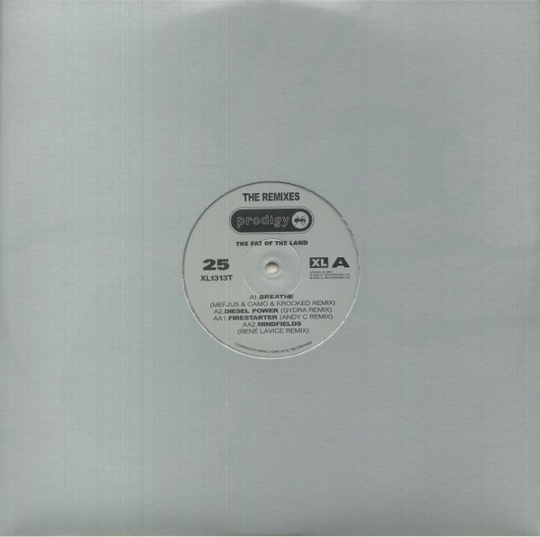 The Prodigy - The Fat Of The Land (The Remixes) (12", Ltd, Sil) (Mint (M)) - Image 2
