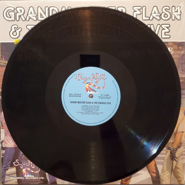 Grandmaster Flash & The Furious Five - The Message (LP, Album, Ltd, RE, Bro) (Mint (M)) - Image 5
