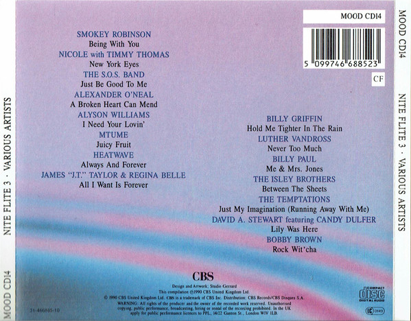 Various - Nite Flite 3 (CD, Comp) (Near Mint (NM or M-)) - Image 2