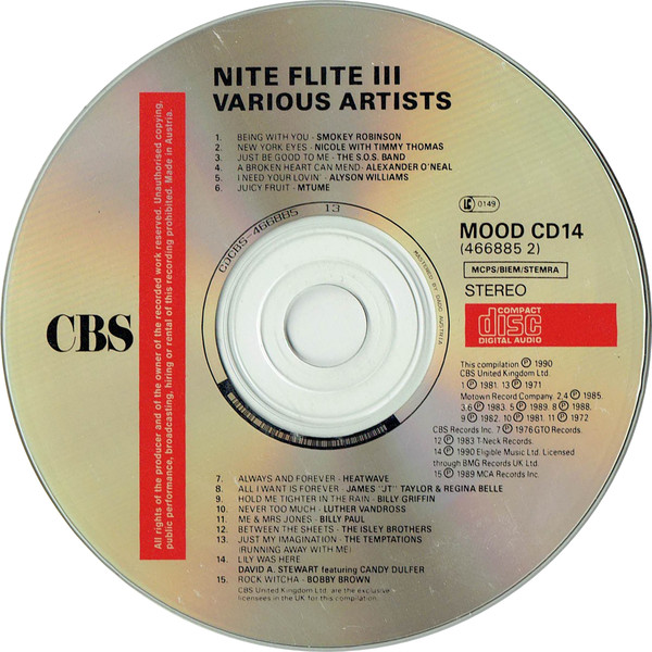 Various - Nite Flite 3 (CD, Comp) (Near Mint (NM or M-)) - Image 3