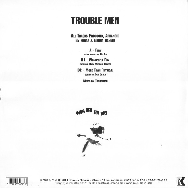 Trouble Men - Raw (12") (Near Mint (NM or M-)) - Image 2