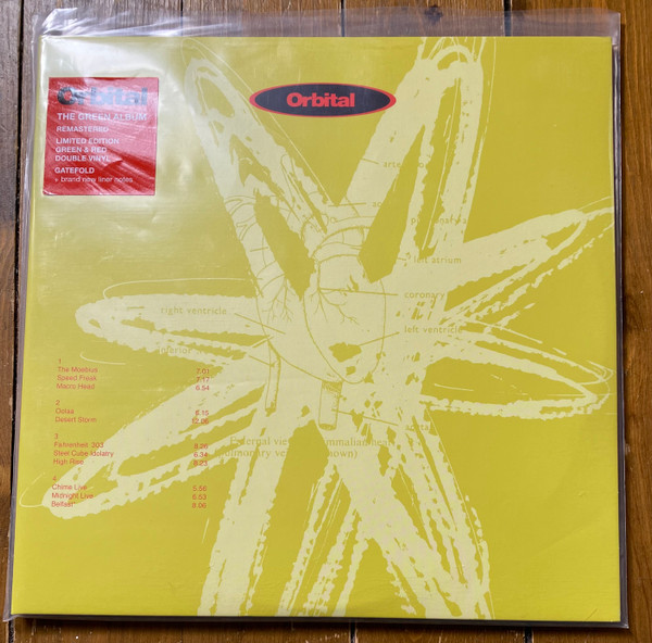 Orbital – Orbital (LP, Yel + LP, Red + Album, RE, RM, Gat) (Mint